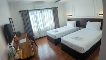 Classic-Zweibettzimmer, Gartenblick