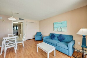 TV, offices - Direct Oceanfront Unit , Amazing Views  with Pools (North Myrtle Beach)