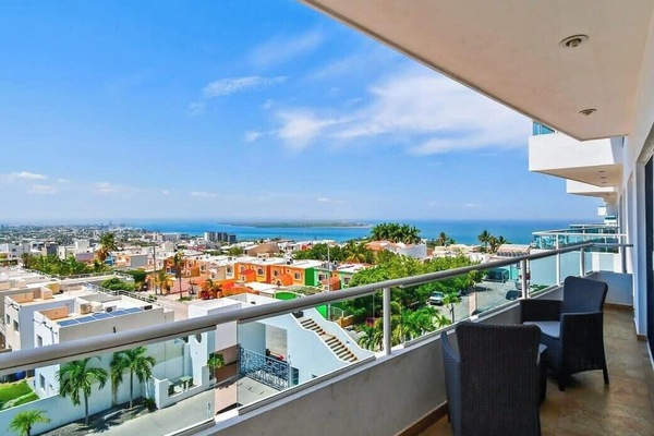 A private oceanview balcony - perfect for your sunset moments!
