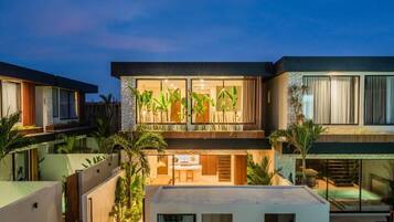 Villa, patio, uitzicht op zwembad | Exterieur