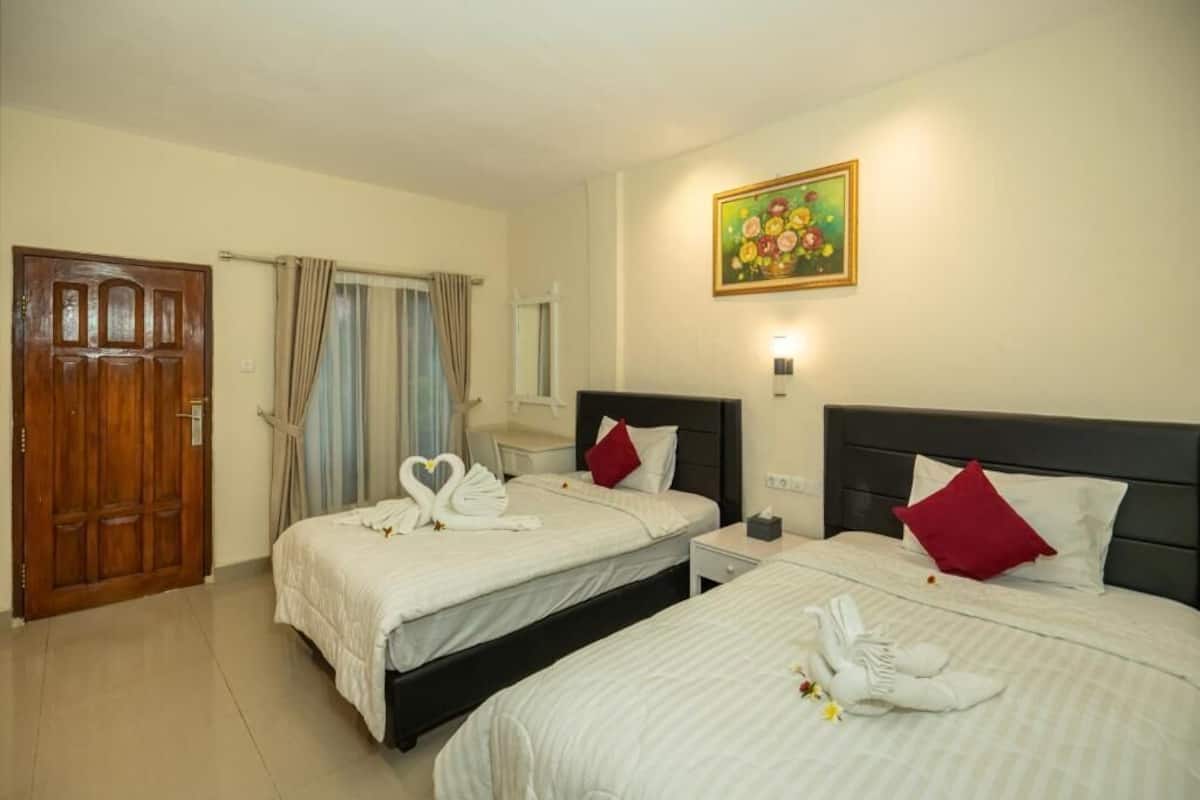 Deluxe dubbelrum - balkong - utsikt mot trädgården