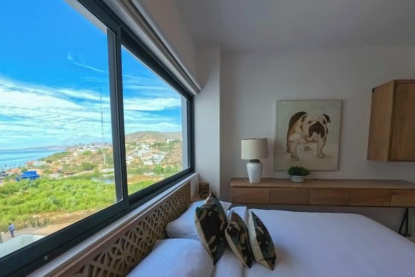Here you can wake up to a beautiful view