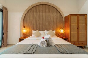 Deluxe Apartment, Pool View | In-room safe, iron/ironing board, free WiFi - Ghania Villas Melasti (Ungasan)