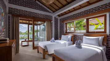 Huvila, 2 makuuhuonetta, oma kylpyhuone