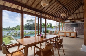 Villa, 2 Bedrooms, Private Bathroom | Dining - Uma Dawa Residence (Ubud)