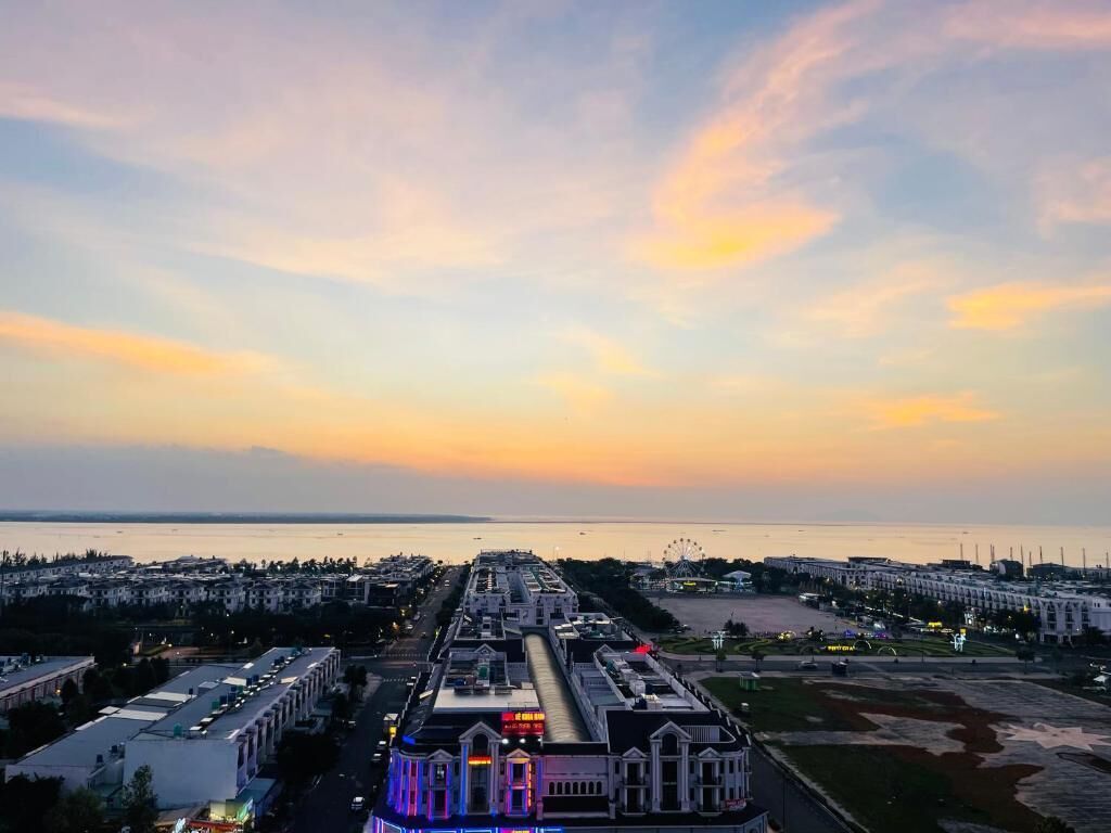 Condo, balcón, vista al océano | Vista aérea