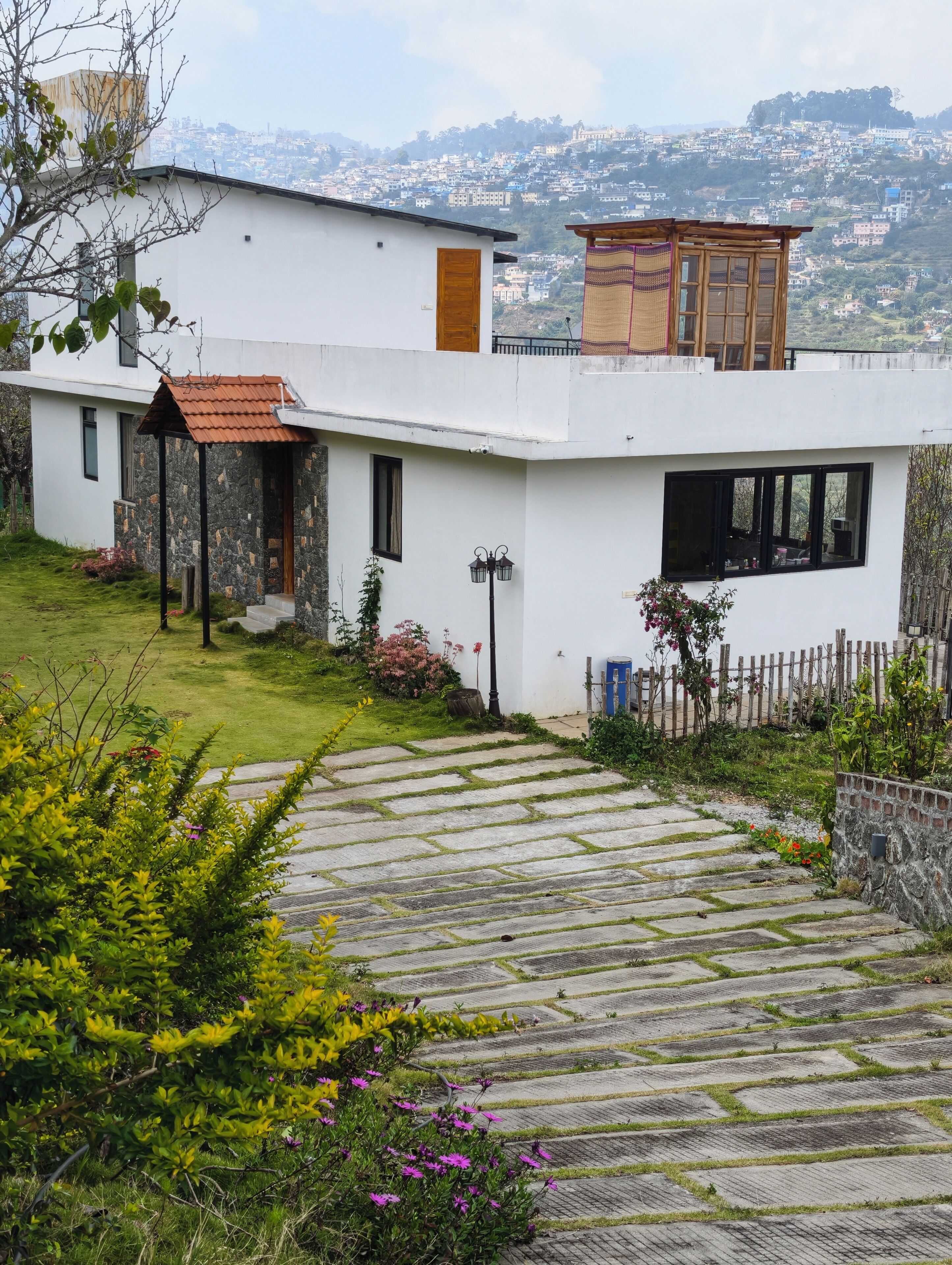 Fachada de la propiedad