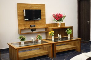 Habitación doble de lujo, vista al parque | Interior