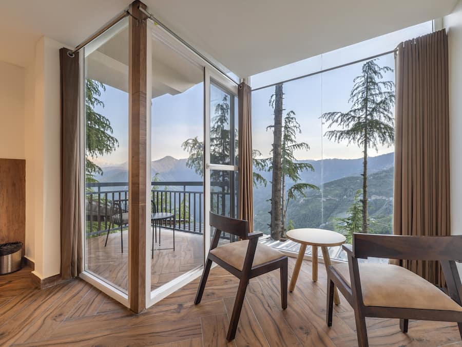 Vue depuis le balcon