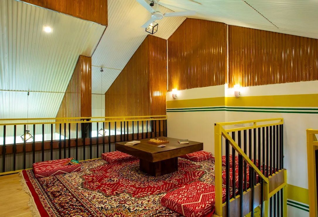 Deluxe-Zimmer, Bergblick | Speisen