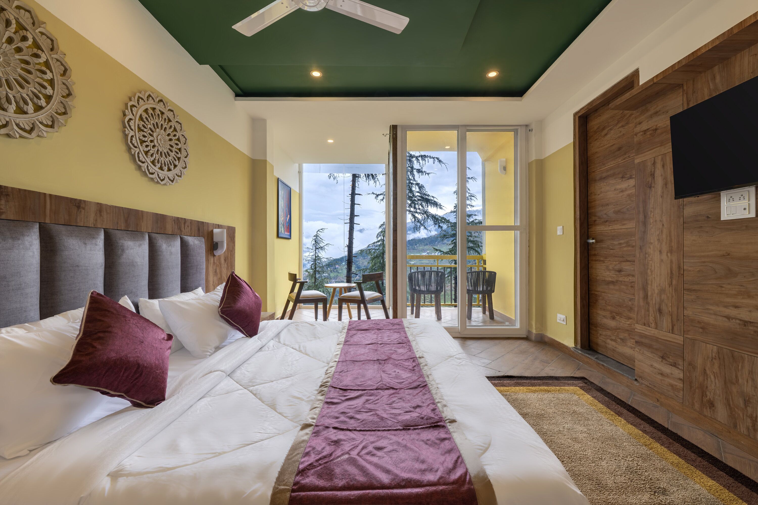 Rom – superior, balkong, dalutsikt | Balkong