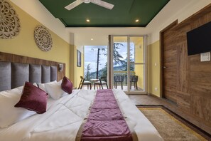 Habitación superior, balcón, vista al valle | Balcón