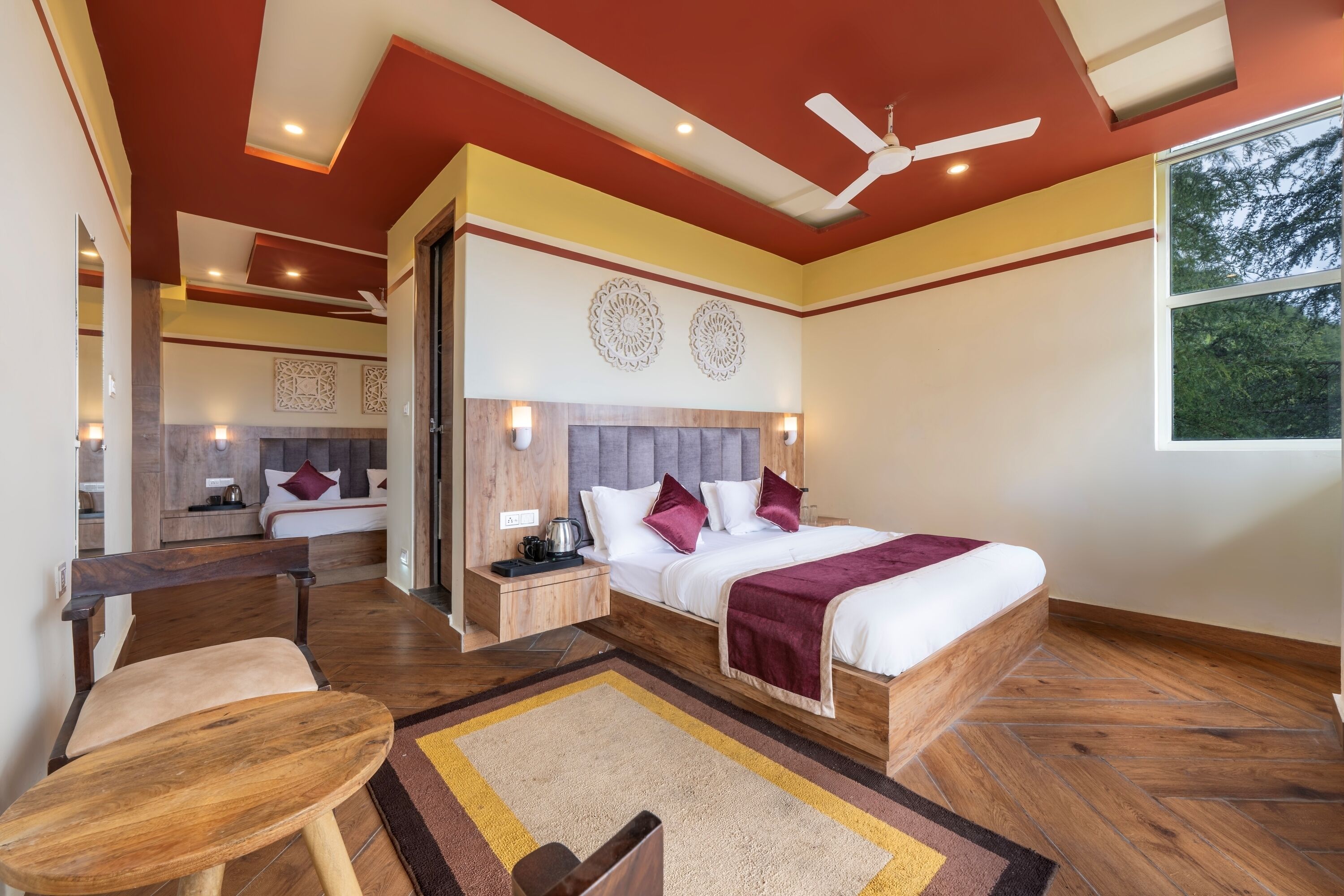 Family Quadruple Room, Balcony, Valley View