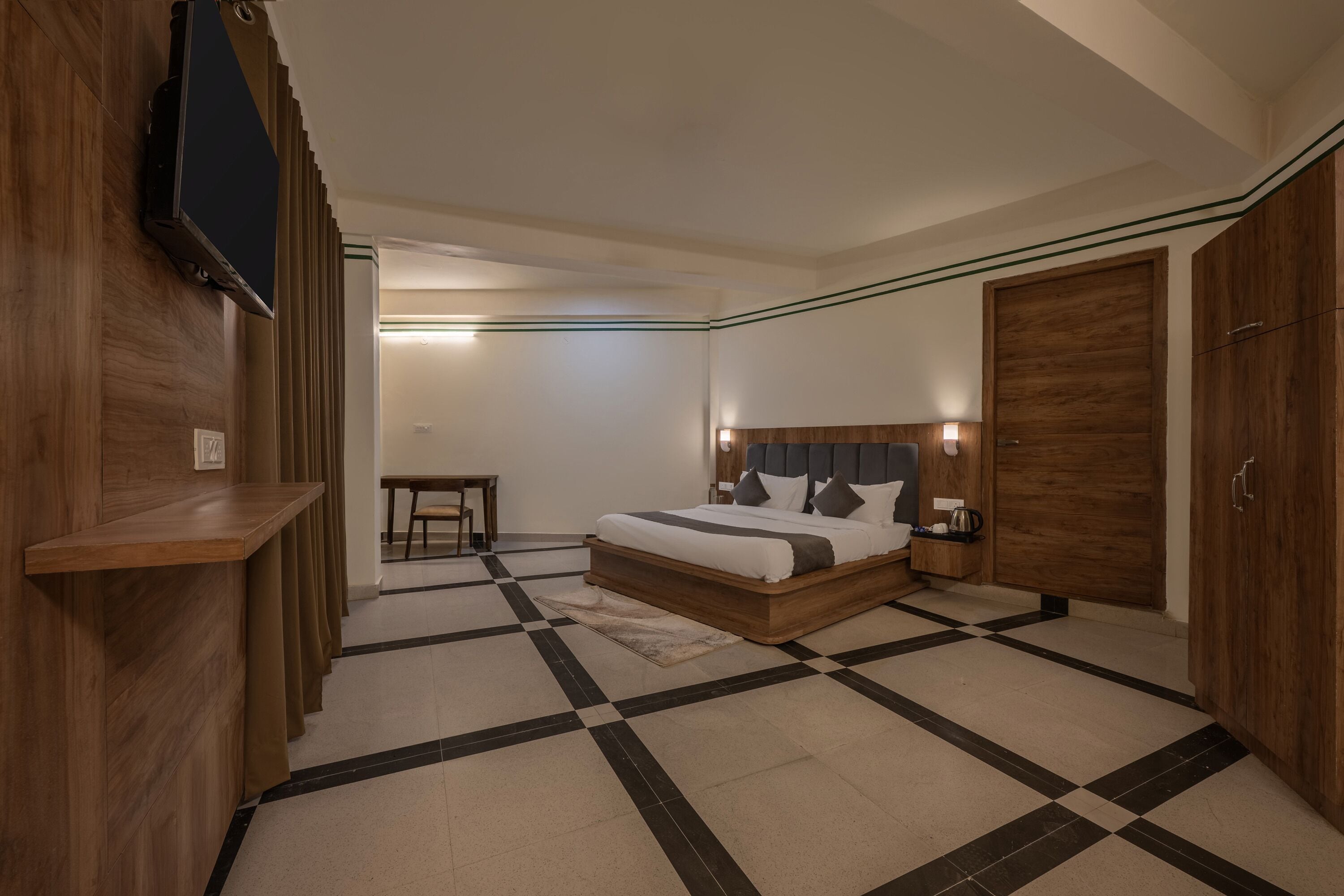 Standard Room | Desk, blackout curtains, iron/ironing board, free WiFi