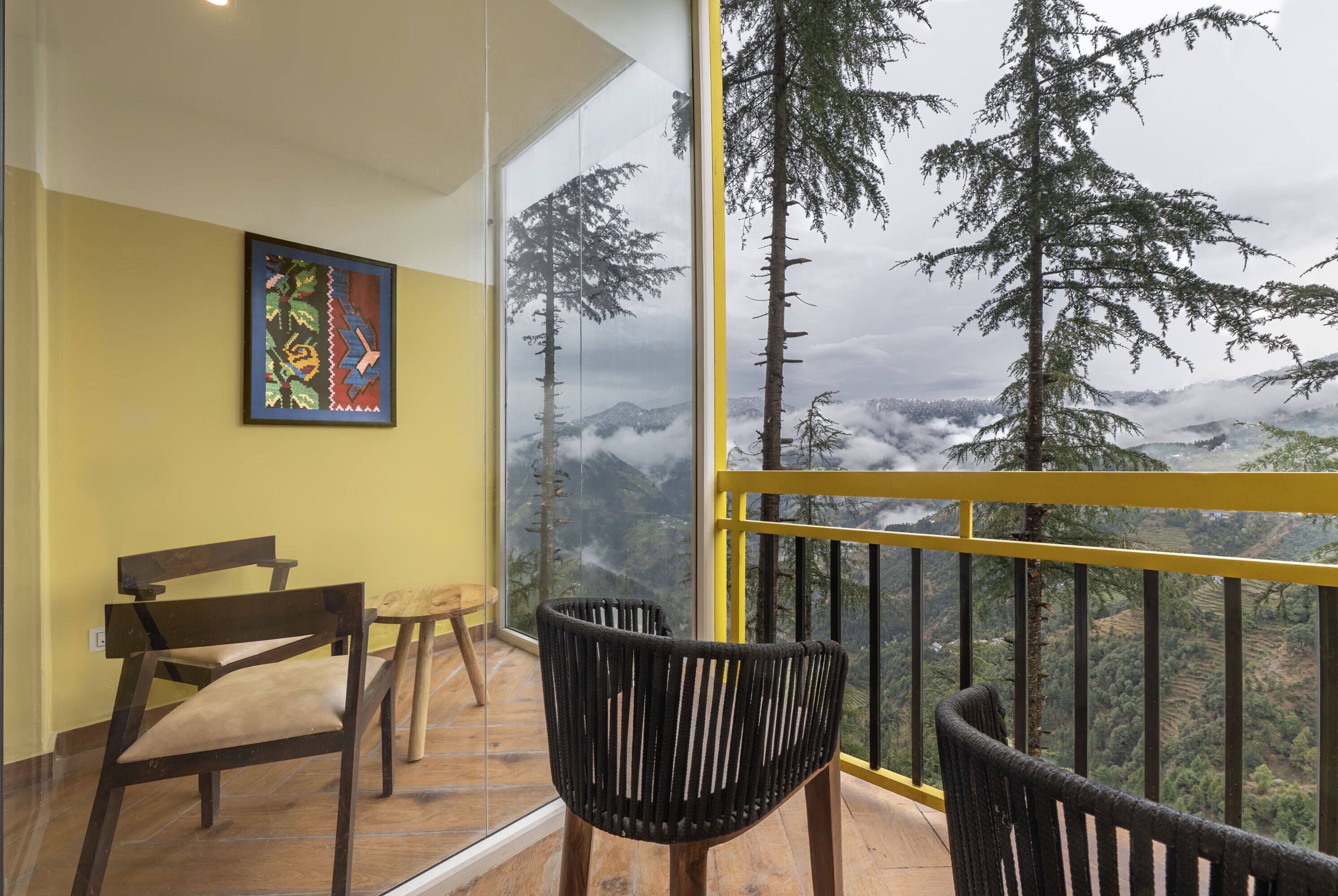 Chambre Supérieure, balcon, vue vallée | Vue sur la vallée