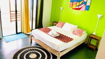 Habitación doble Confort, balcón, vista a la laguna