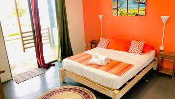 Habitación Confort doble, balcón, vistas a la laguna