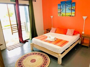 Chambre Double Confort, balcon, vue lagon