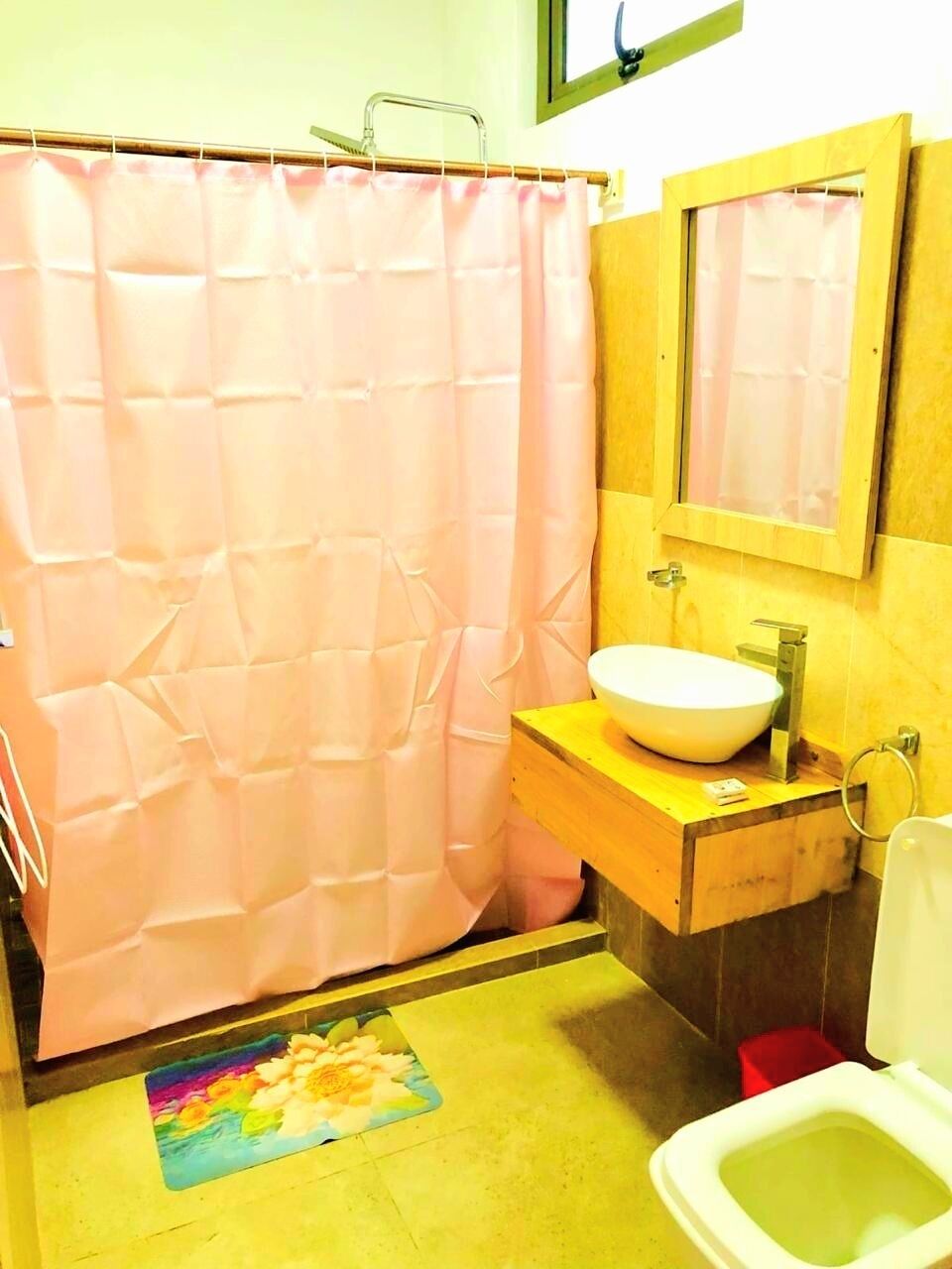 Comfort Double Room, Balcony, Lagoon View | Bathroom