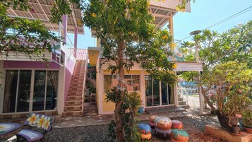 Habitación estándar doble, vistas al jardín | Terraza o patio