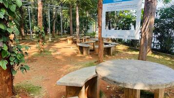 Restauration en plein air