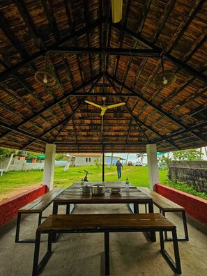 Opções para refeição ao ar livre