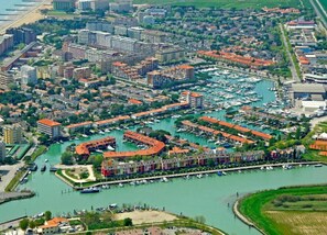 Blick von der Unterkunft