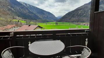 Blick von der Unterkunft