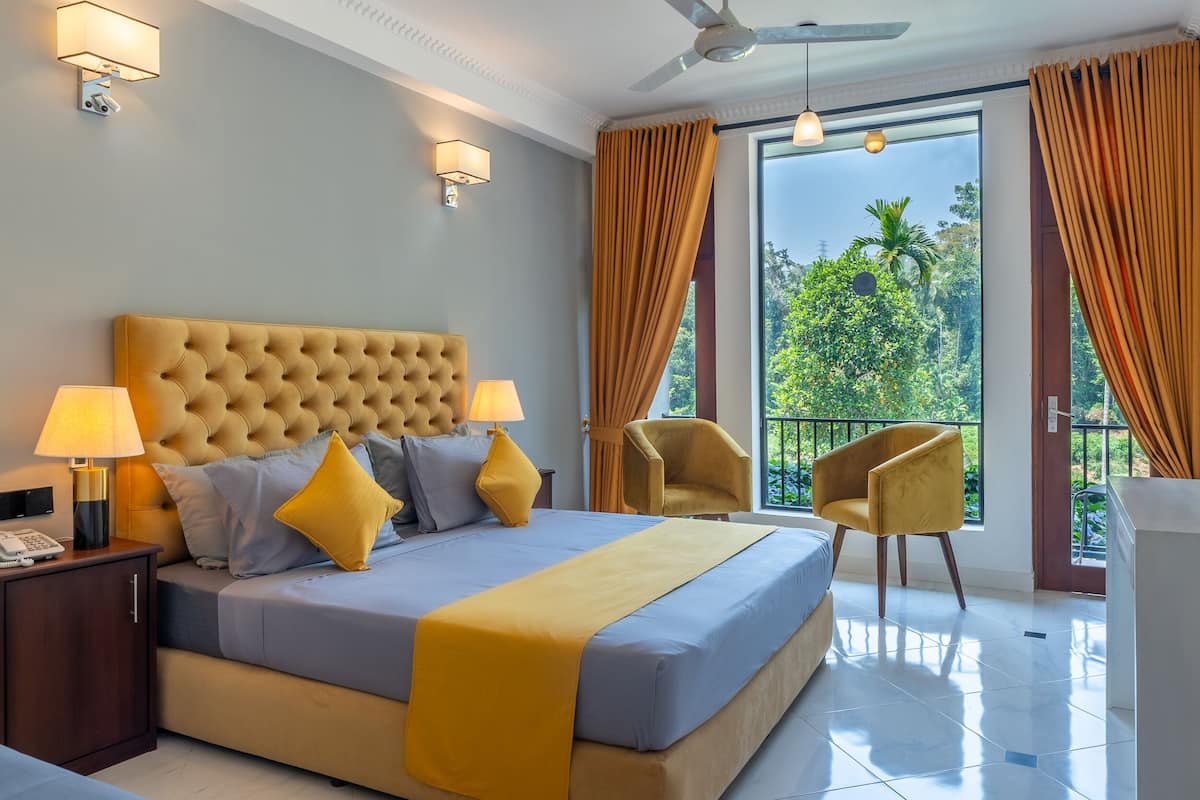 Deluxe-Doppelzimmer, Balkon, Flussblick