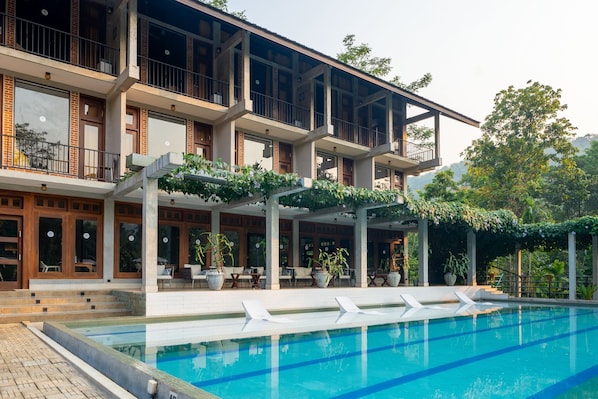 Fassade der Unterkunft