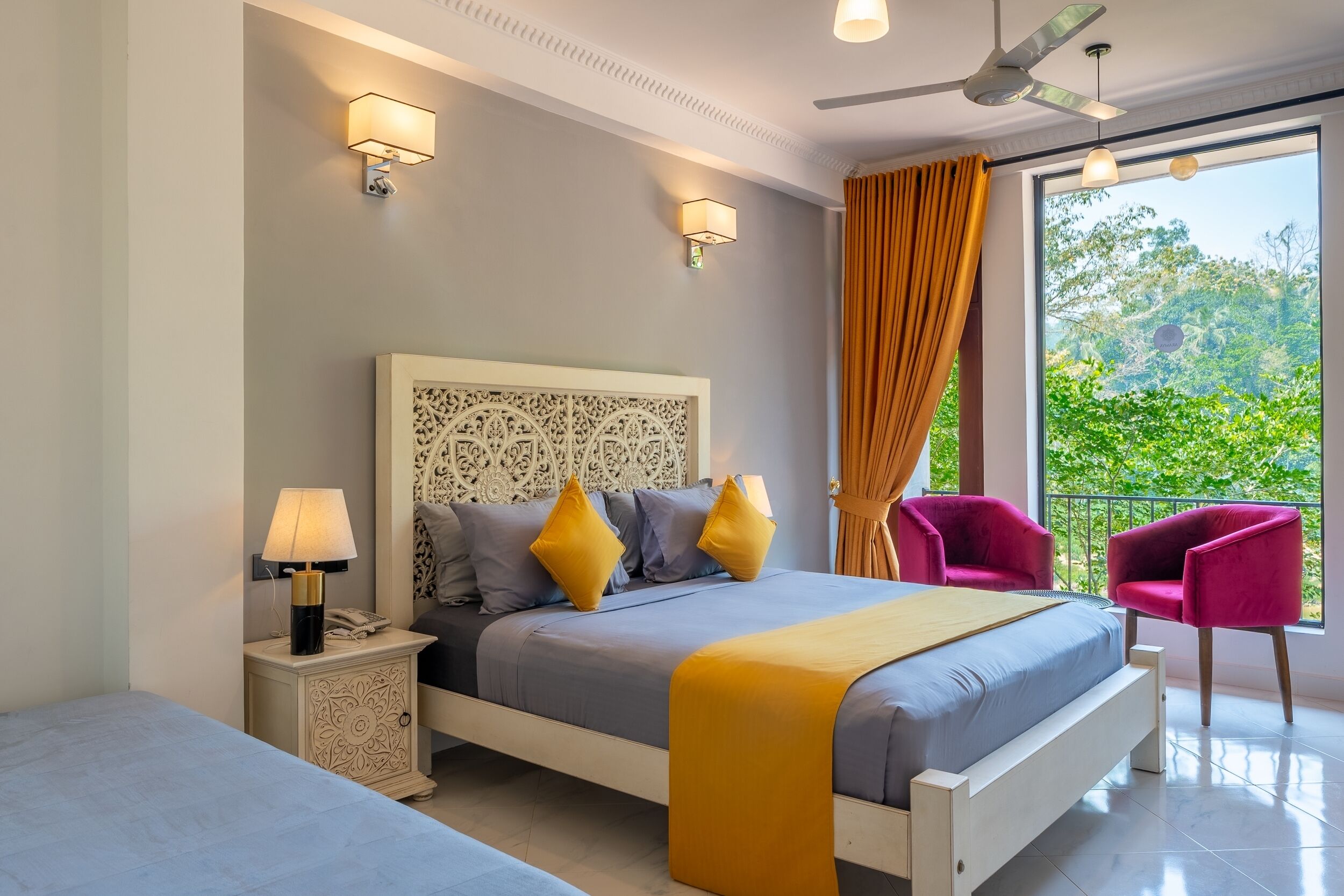 Deluxe Double Room, Balcony, River View