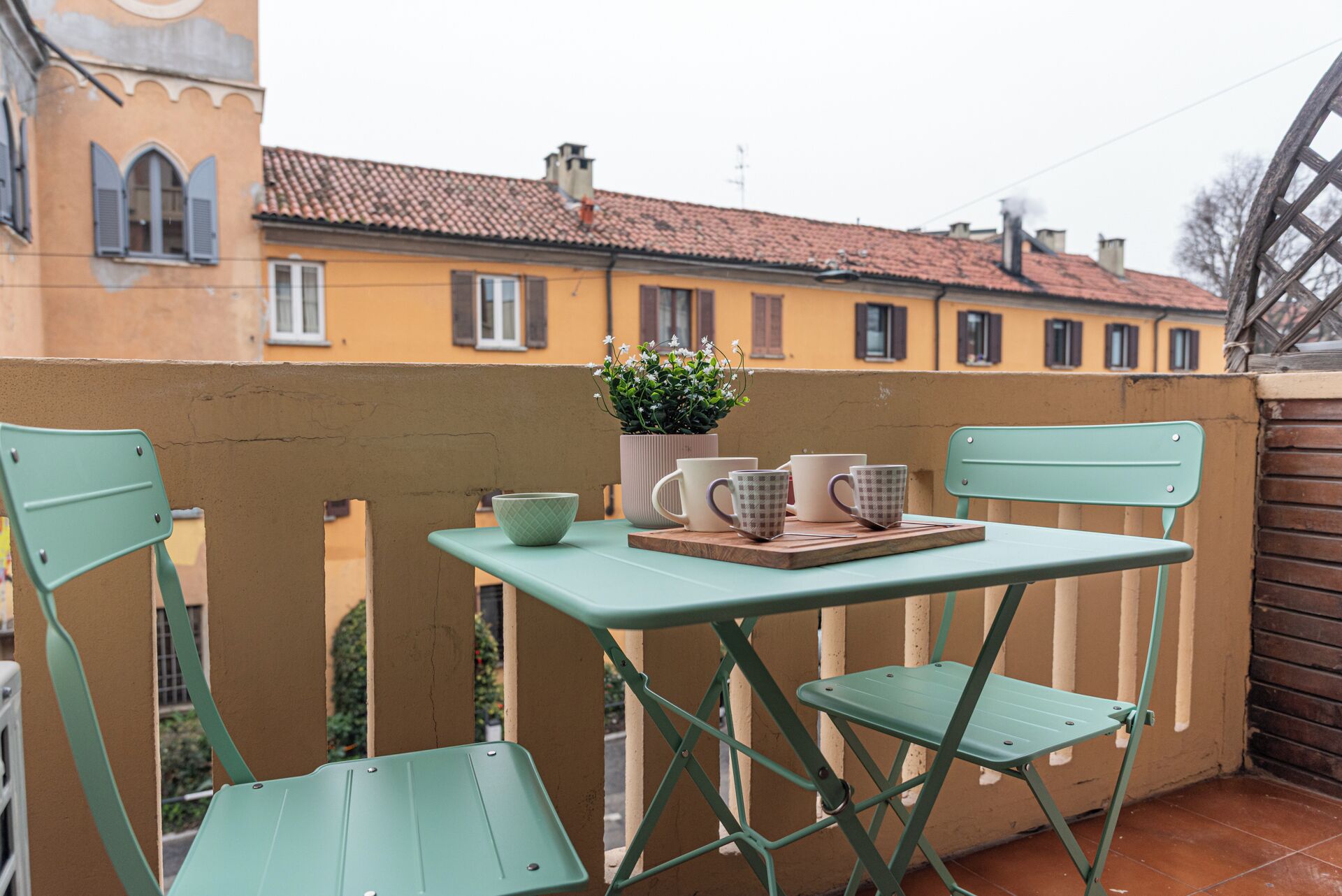 Appartamento, vista città | Terrazza/patio