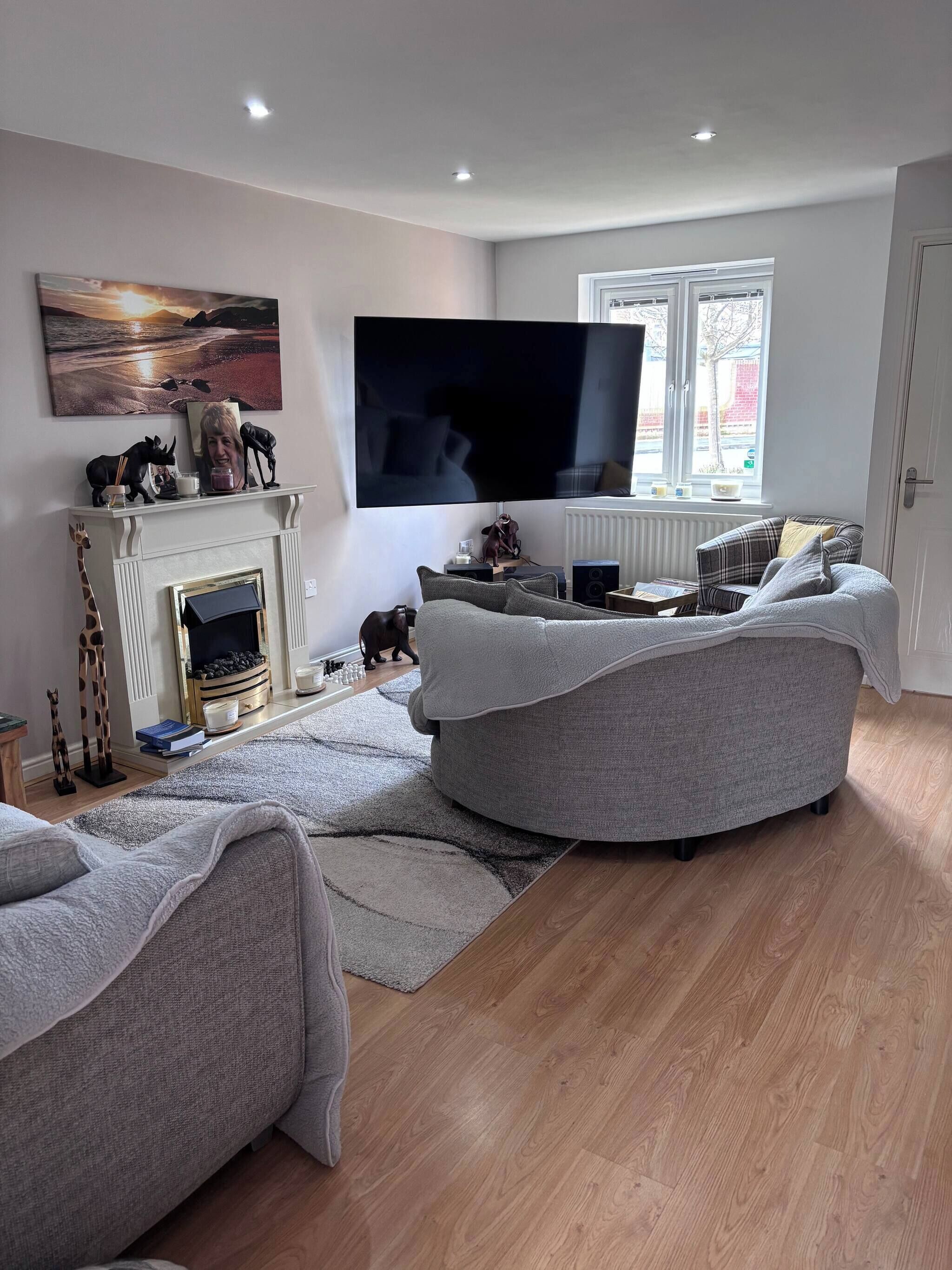 Área de sala de estar