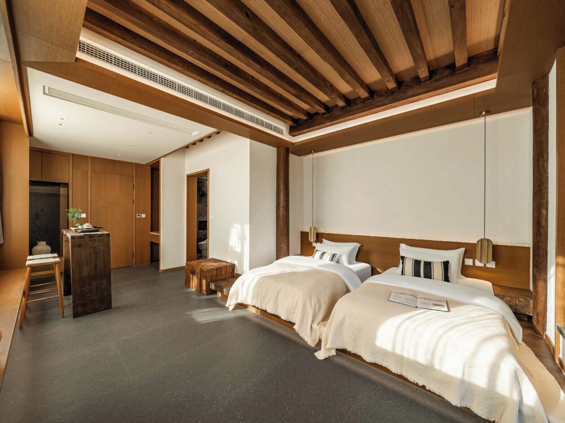 奢华双床房, 庭院景观