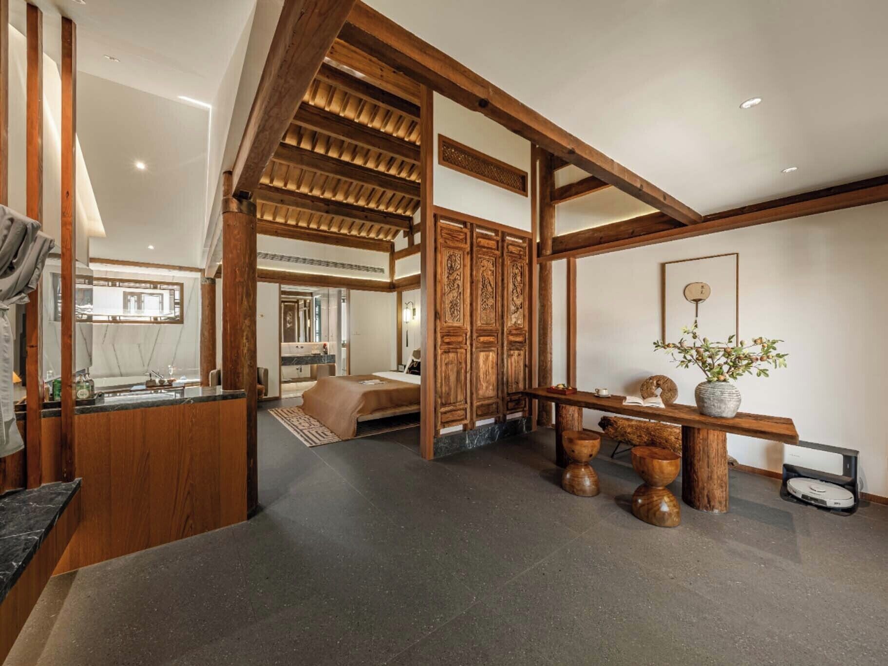 品质双人房, 城市景观 | 起居区