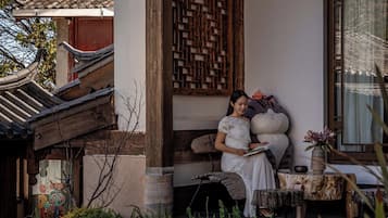 Overnattingsstedets uteområder