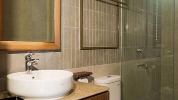 双床房, 花园景观 | 浴室