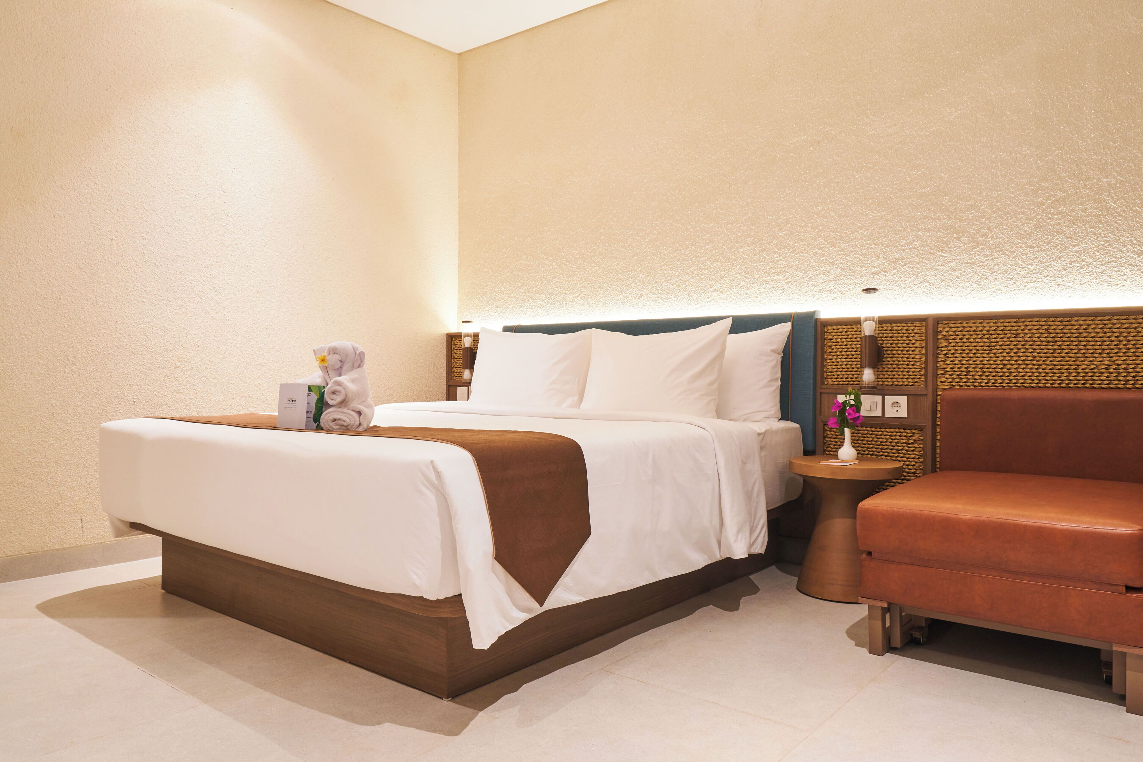 Chambre avec lits jumeaux, vue jardin