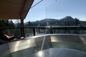 Utendørs boblebad