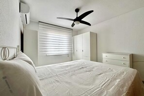1 chambre, fer et planche à repasser, Wi-Fi gratuit