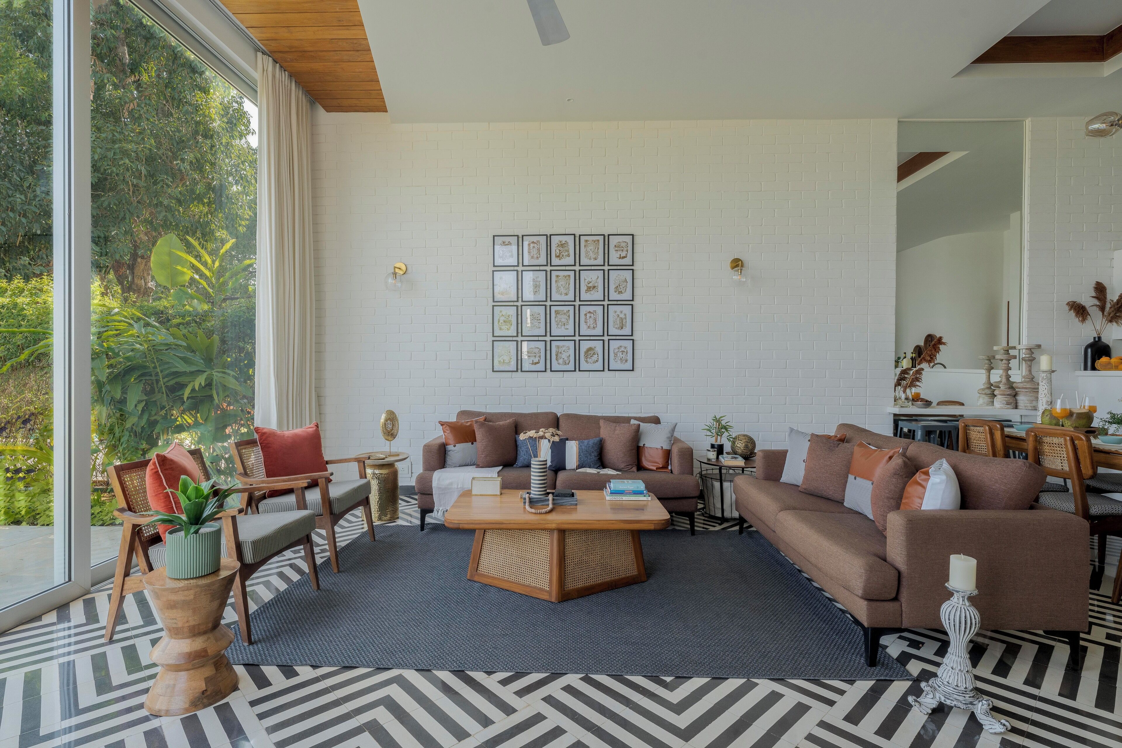 Villa, balcón | Área de sala de estar