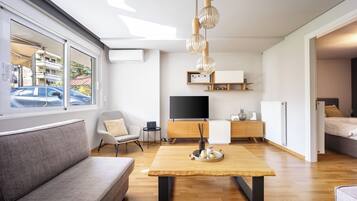1 dormitorio, tabla de planchar con plancha, wifi gratis y ropa de cama