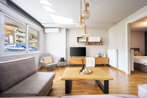 1 dormitori, planxa i posts de planxar, wifi gratuïta i roba de llit 
