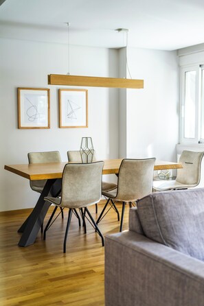 Dining - Athenean Riviera Posh Apartment-GF1 (Glifada)