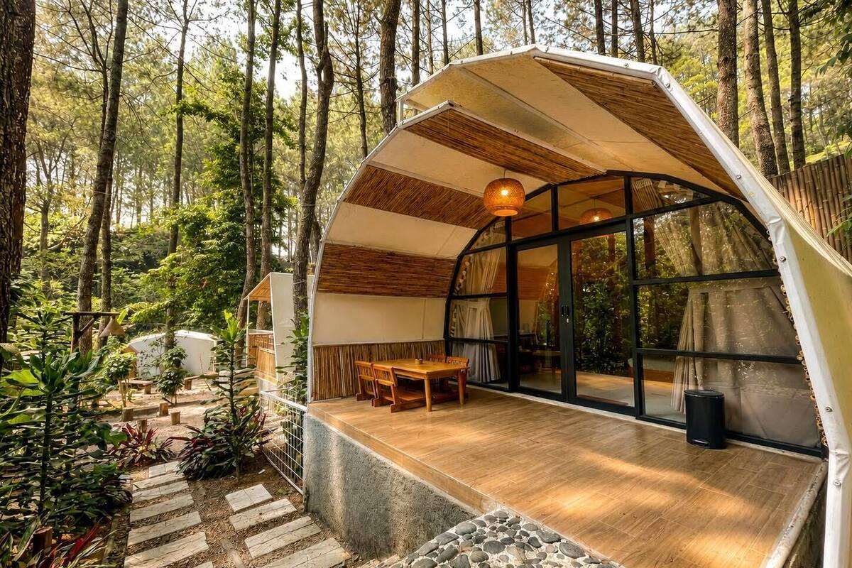 Curve Tent | Gratis wi-fi