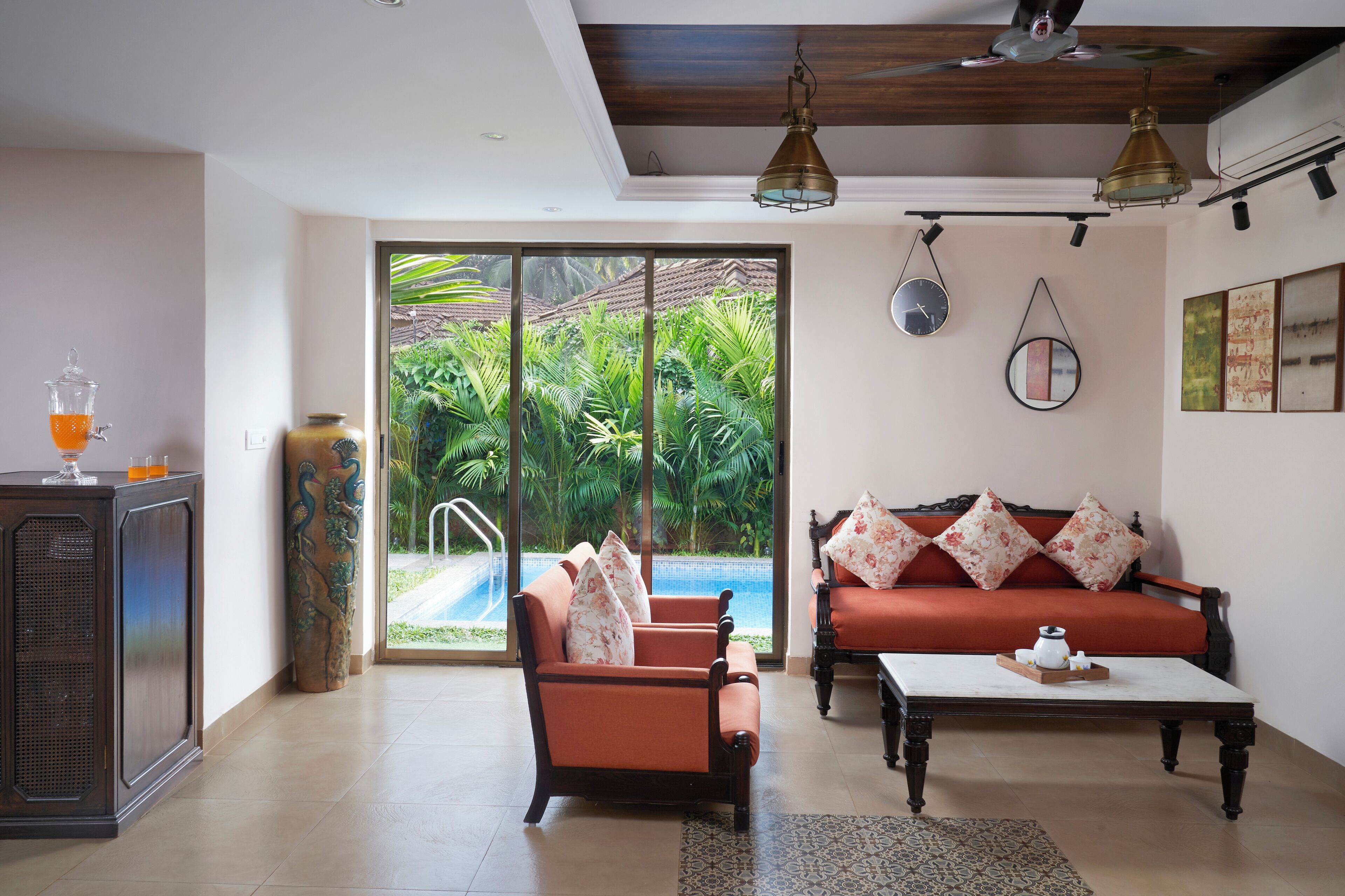 Lobby sitting area