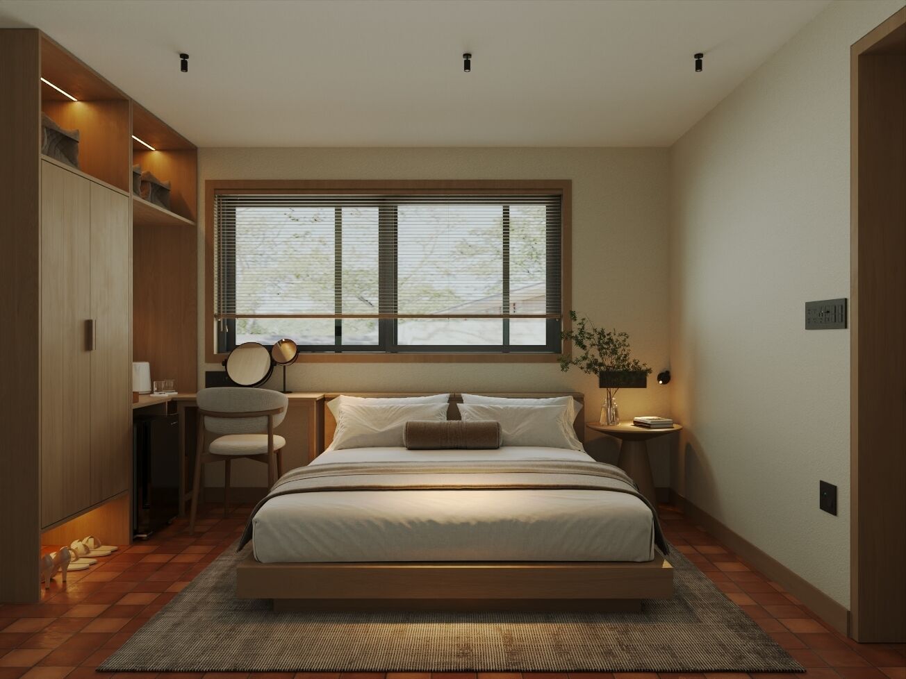 Deluxe-værelse - udsigt over resort