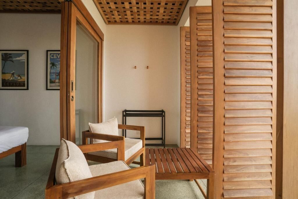 Zweibettzimmer, 2 Einzelbetten, Nichtraucher, Meerblick | Innenbereich