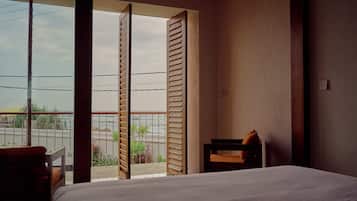 Quarto casal, para não fumantes, vista para o oceano