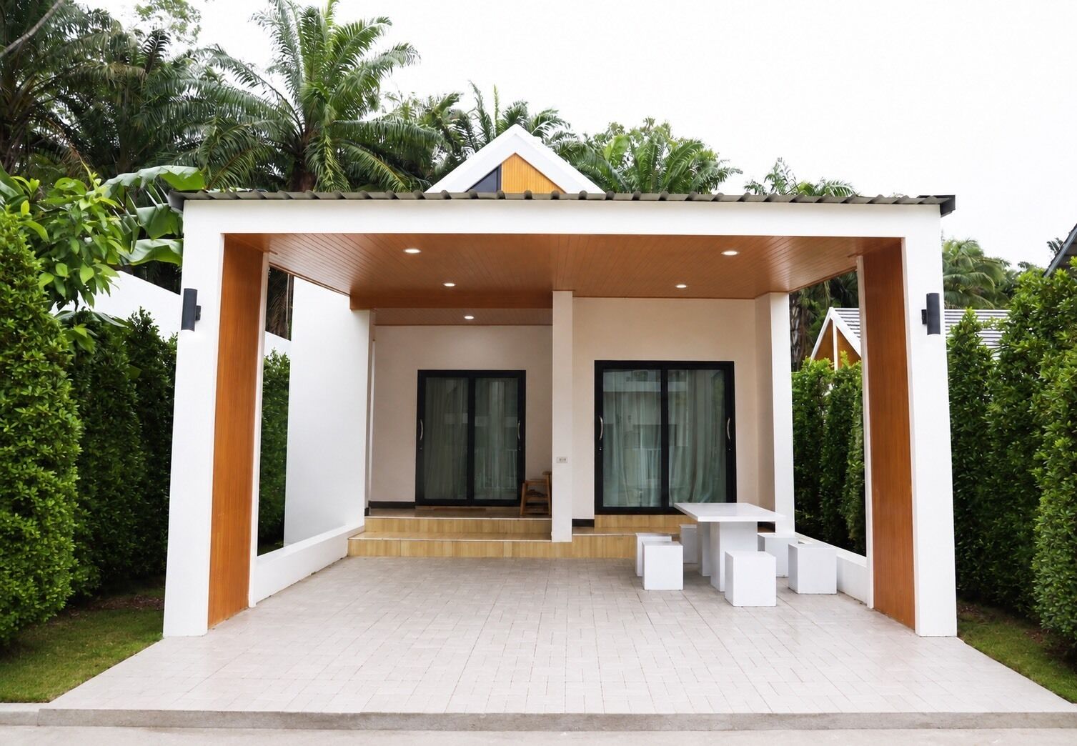 Villa Standard, vue ville